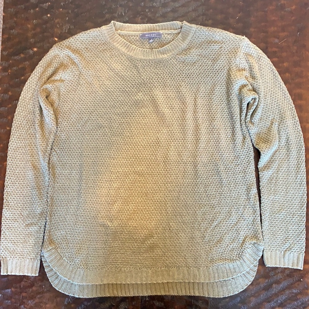 Be Cool light green sweater